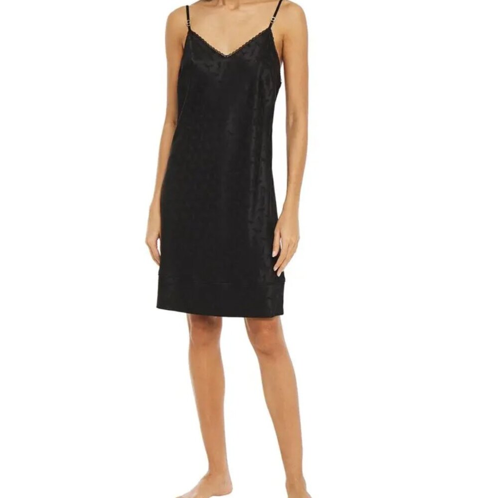 NWT! Stella McCartney Gloria Sprinting Horse Silk Blend Jacquard Short Chemise S